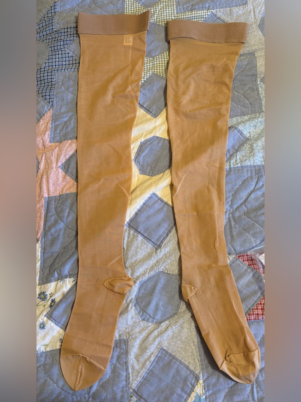 Therapeutic Thigh -High Compression Stockings Large